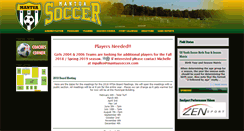 Desktop Screenshot of mantuasoccer.com